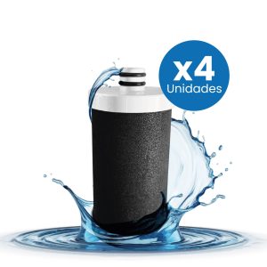 Pack x4 Núcleo de repuesto Purificador Compacto Universal